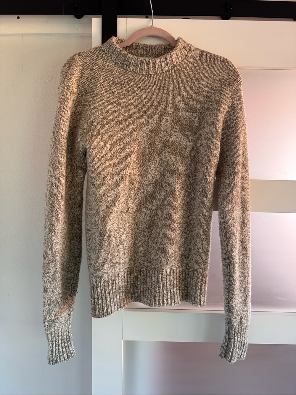Knitron Heather Wool Sweater